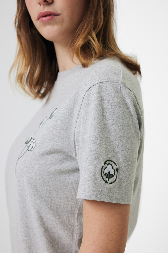 IQONIQ Manuel ungefärbtes T-Shirt aus recycelter Baumwolle