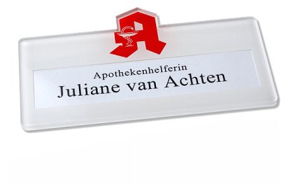Namensschild skyline >Apotheke 2