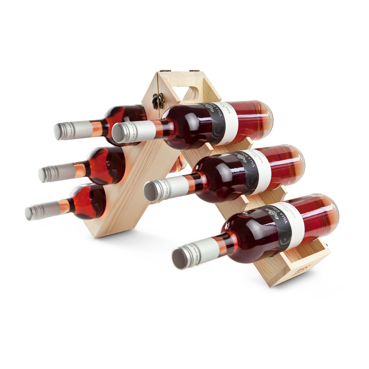 Geschenkset / Präsenteset: Rackpack - das geniale Weinregal (ohne Wein)