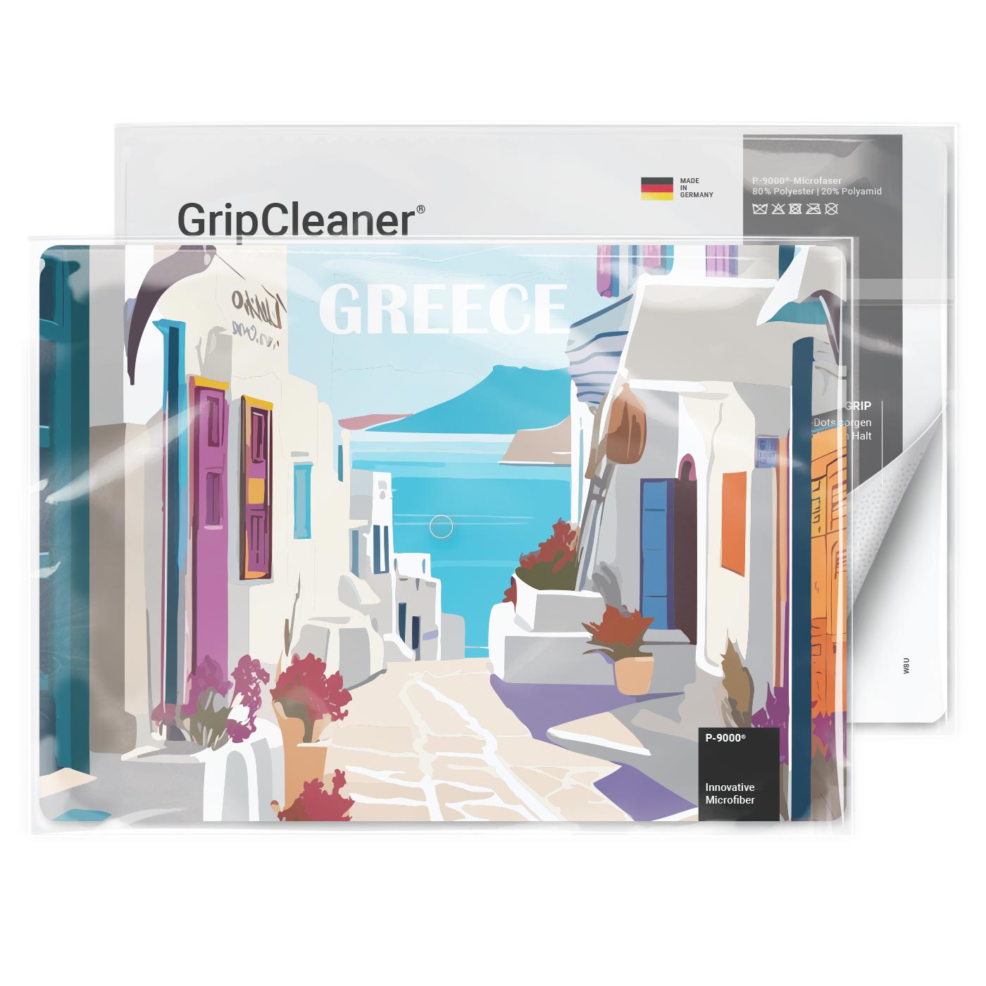 GripCleaner® 4in1 Mousepad 21x15 cm, All-Inclusive-Paket