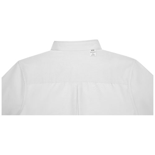 Pollux 130 g/m² Herrenhemd mit langen Ärmeln - weiss / XS