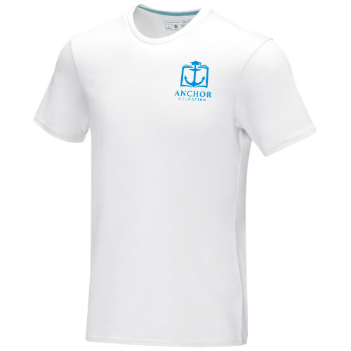 Azurite T-Shirt aus Bio-Baumwolle für Herren - weiss / XS