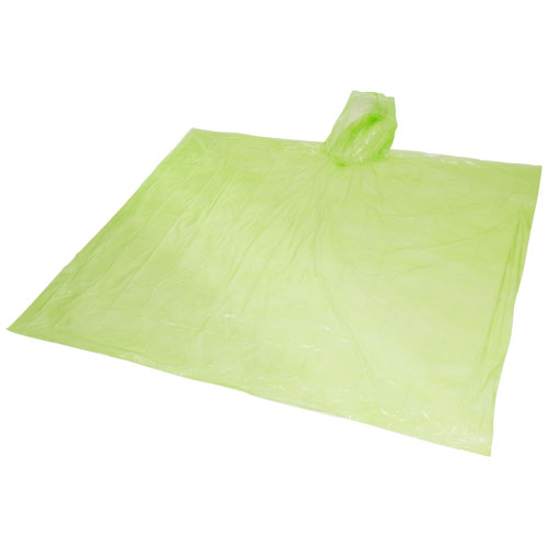 Ziva Einweg Regenponcho mit Hülle - limone