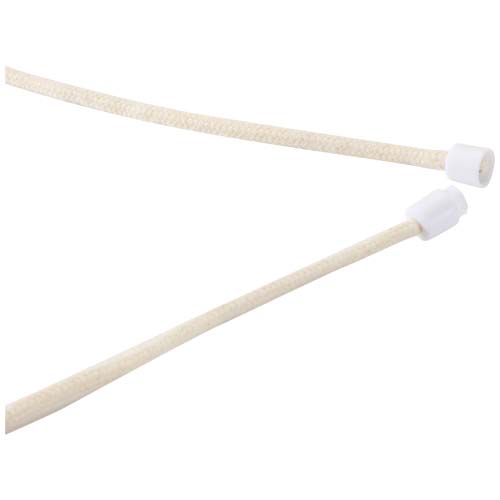 Adhab Smartphone Lanyard mit Bambusdetails - weiss