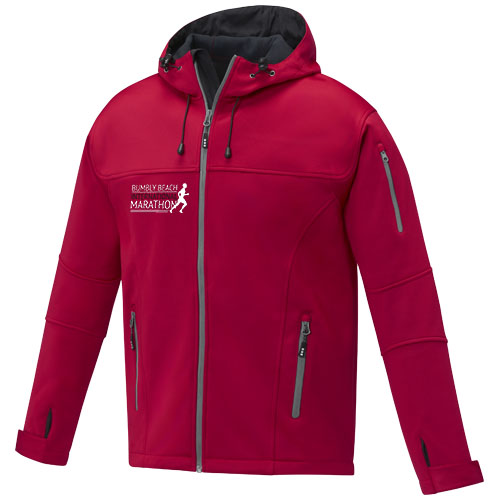 Match Softshelljacke für Herren - rot / XS