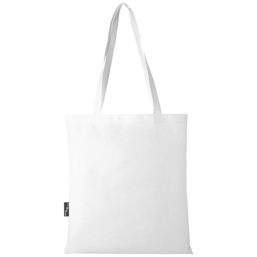 Zeus Non Woven große Tragetasche 6L aus GRS Recyclingmaterial 6 L - weiss