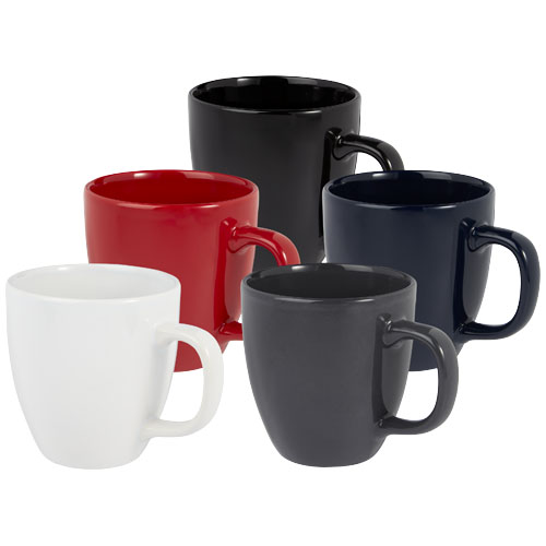 Moni 430 ml Keramiktasse - weiss
