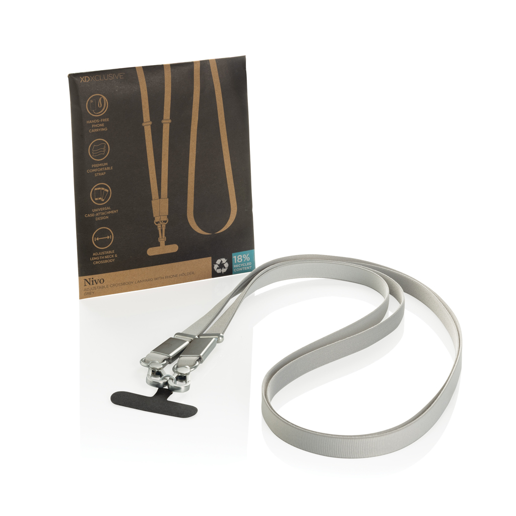 Nivo Crossbody-Handyband aus RCS recyceltem PET