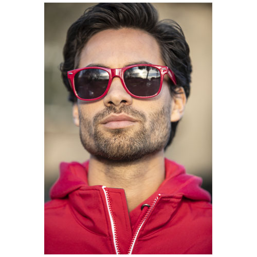 Sun Ray rPET Sonnenbrille - weiss