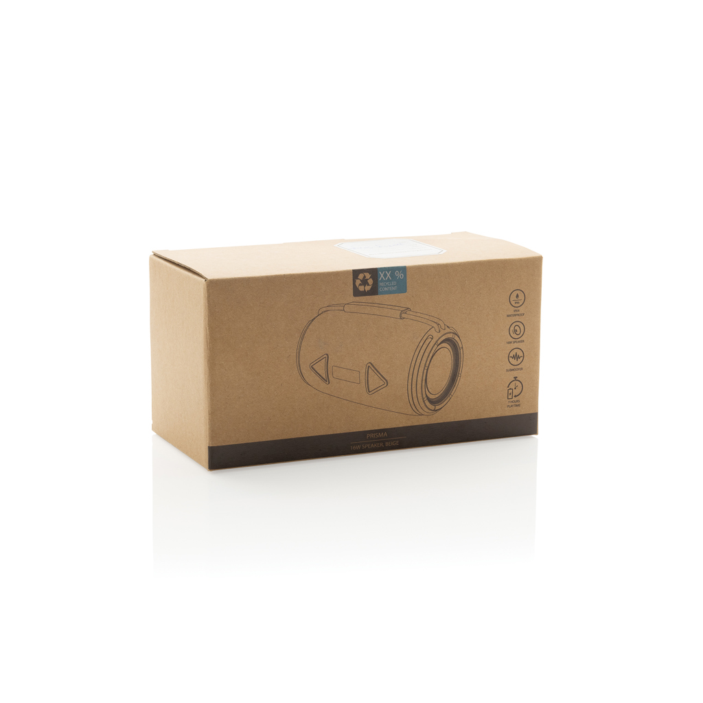 Prisma 16W IPX4 Speaker aus RCS rec. rPET