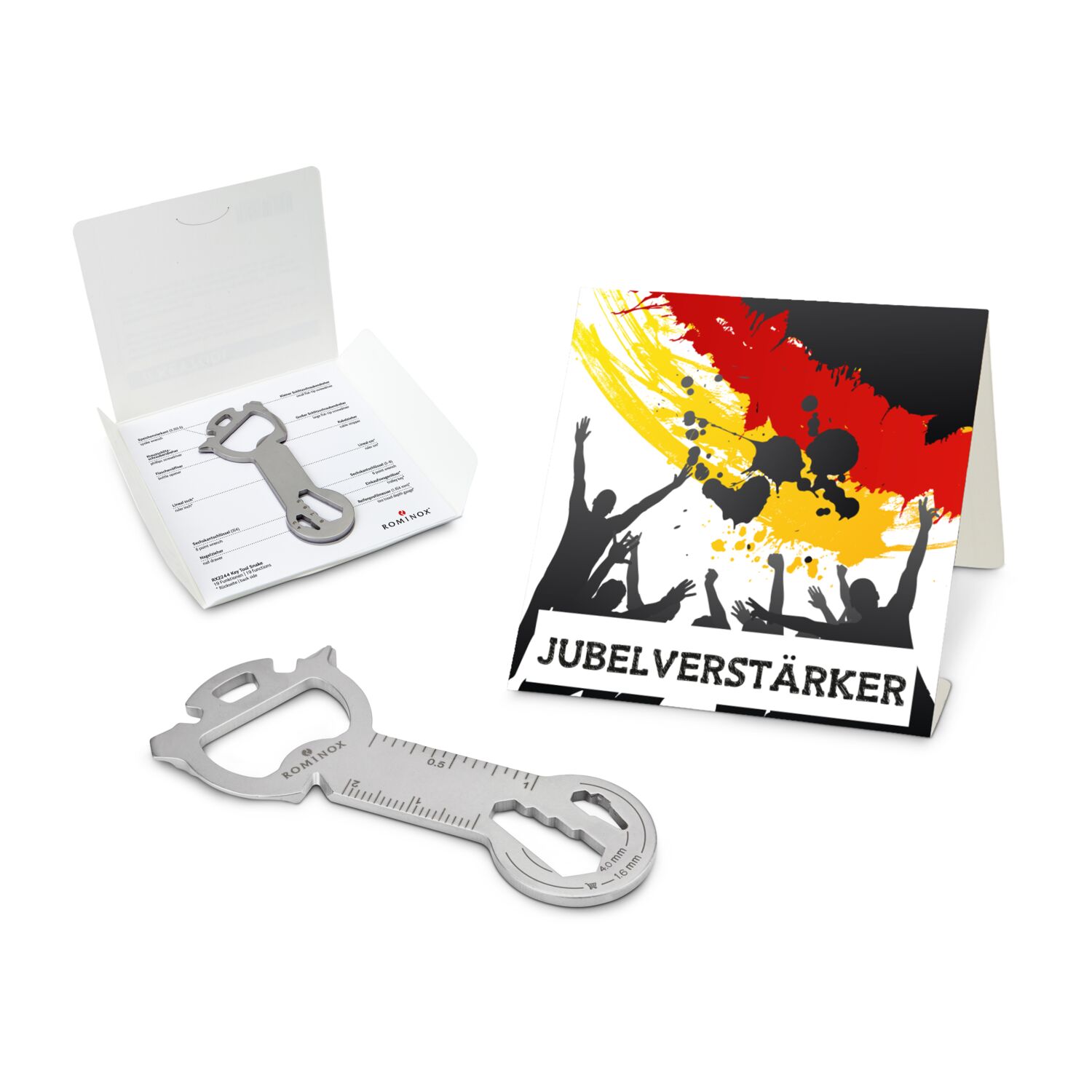 ROMINOX® Key Tool Deutschland Fan Jubelverstärker