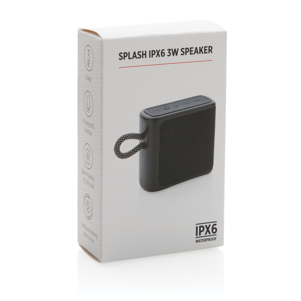 Splash IPX6 3W Lautsprecher