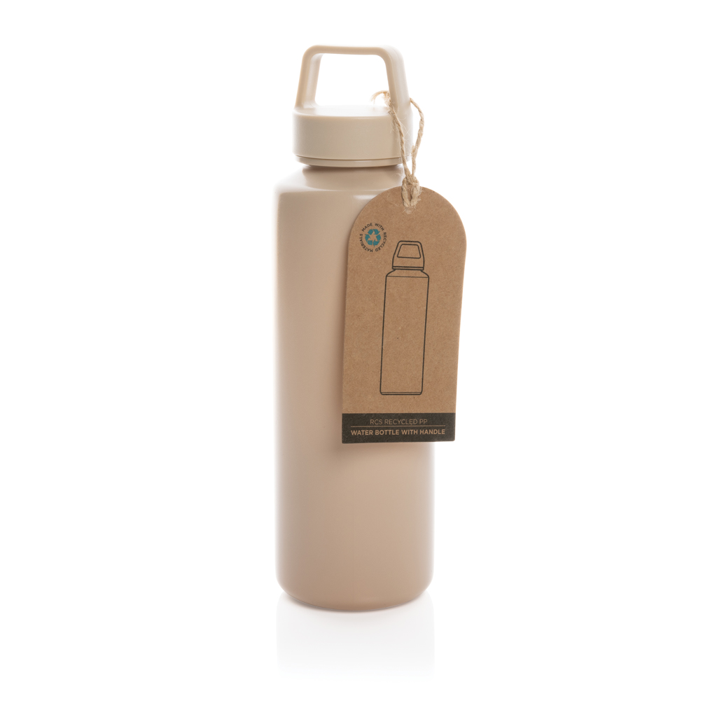 Wasserflasche mit Henkel aus RCS rPP