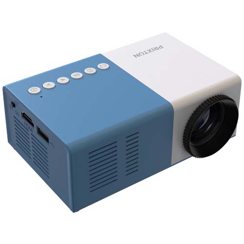 Prixton Mini Pro Cinema Beamer - blau / weiss