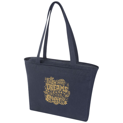 Trace Weekender 500 g/m²  Aware™ recycelte Tragetasche - navy
