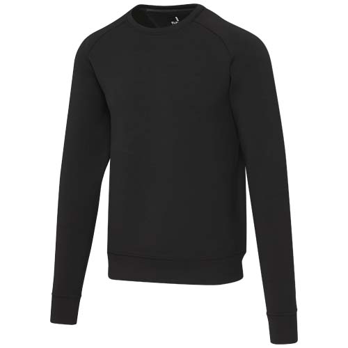 Yukon 350 g/m² Sportpullover mit Rundhalsausschnitt und Interlock Strick Unisex - schwarz / XS