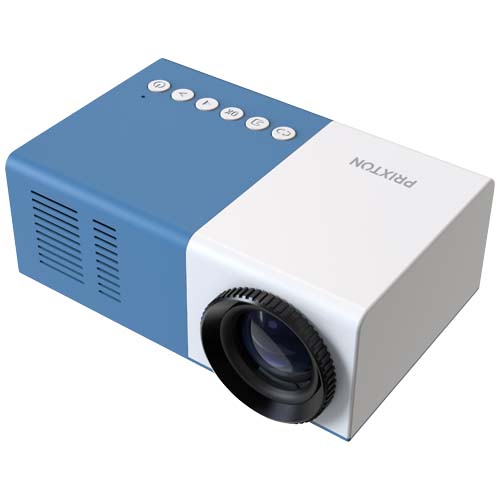 Prixton Mini Pro Cinema Beamer - blau / weiss