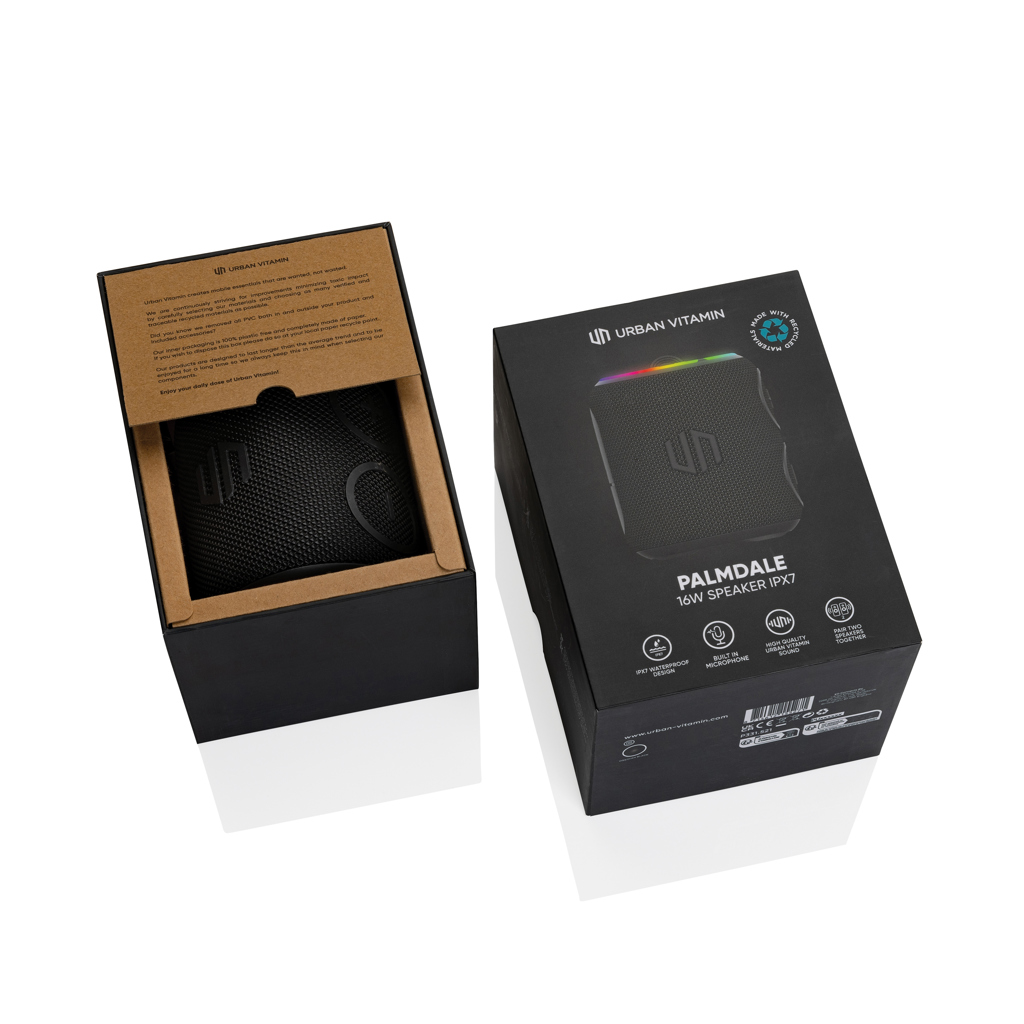 Urban Vitamin Palmdale 16W IPX 7 Speaker aus RCS rPlastik