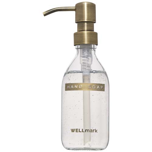 Wellmark Discovery 250 ml Handseifenspender und 150 g Duftkerze im Set - weiss