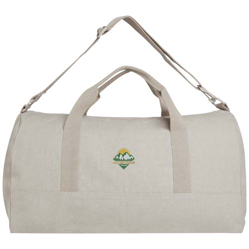 Trace 500 g/m² Aware™ recycelte Reisetasche 50 L  - oatmeal