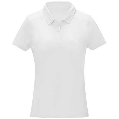 Deimos 105 g/m² Poloshirt cool fit mit Kurzärmeln für Damen - weiss / XS
