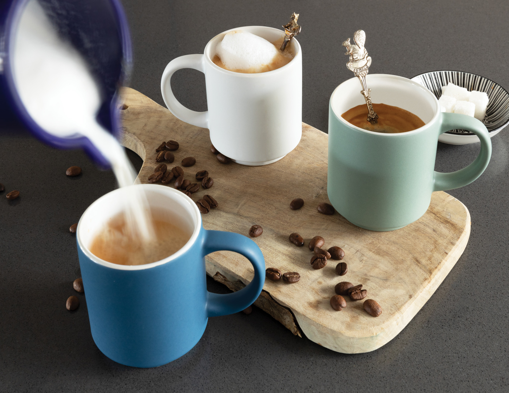 Stapelbare Keramiktasse, 180ml