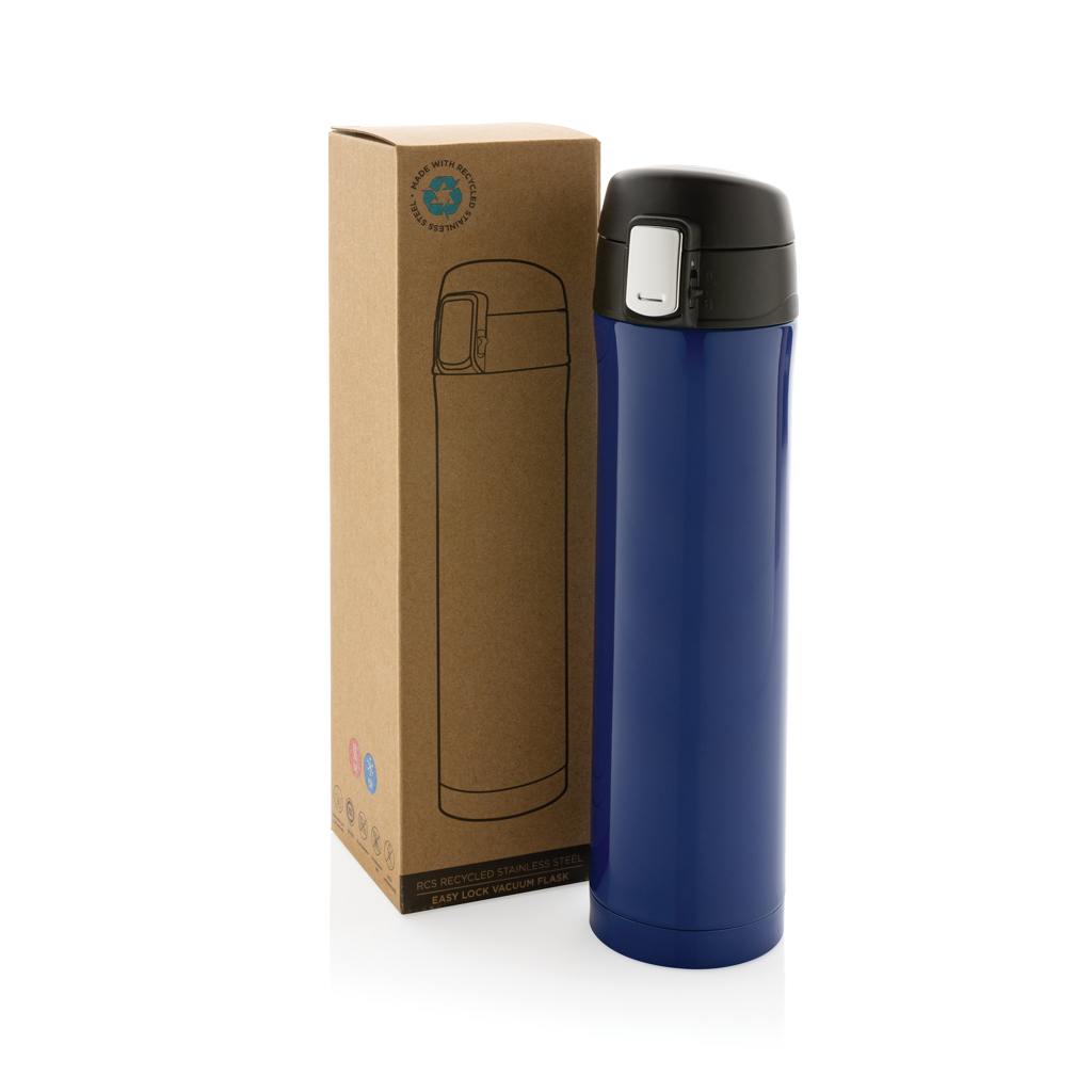 Easy Lock Vakuum-Flasche aus RCS recyceltem Stahl