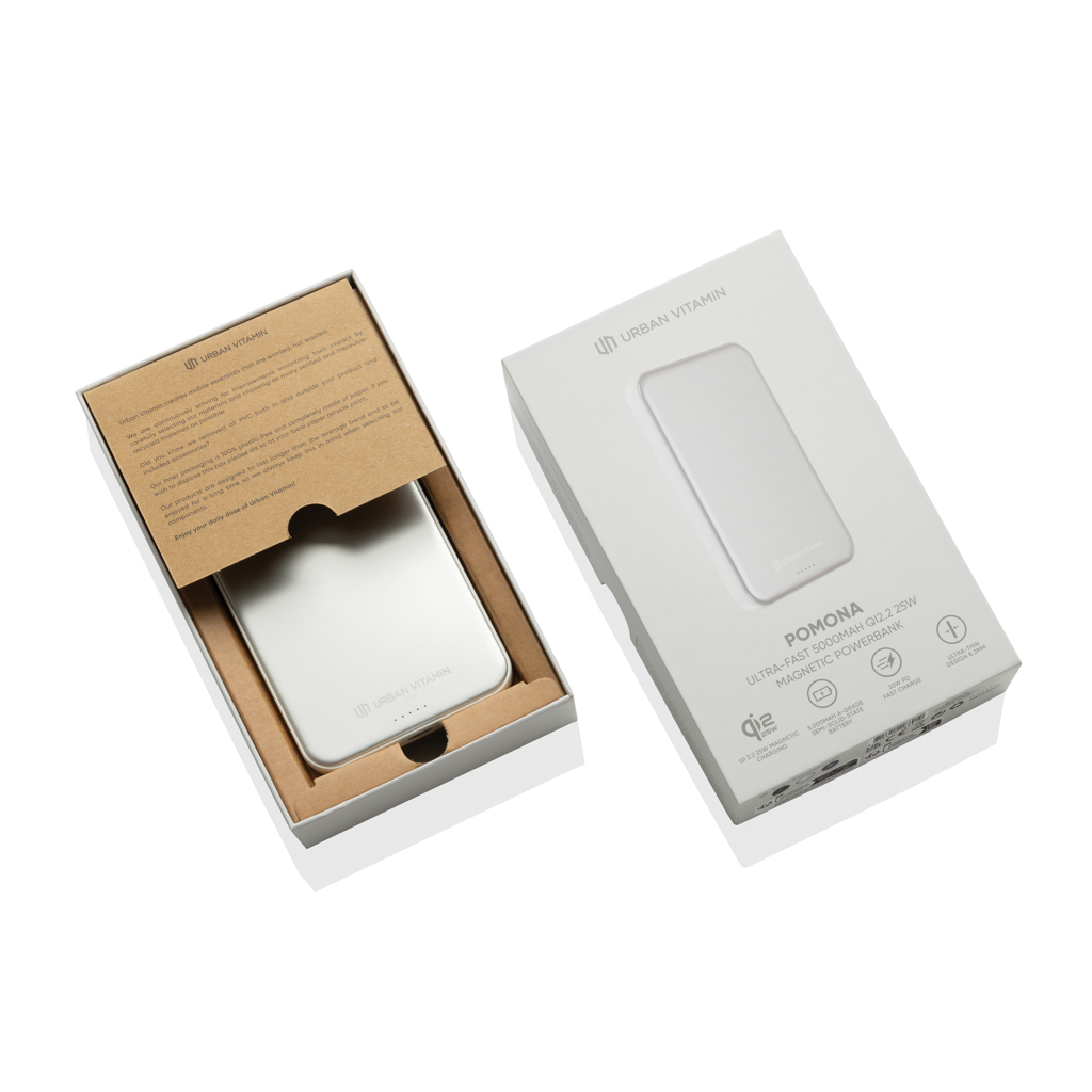 Urban Vitamin Pomona 5000mAh Qi2.2 25W Semi Solid Powerbank