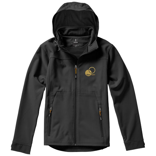 Langley Softshelljacke für Herren - anthrazit / XL
