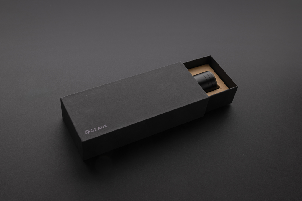 Heavy-Duty USB-Taschenlampe aus RCS recyceltem Aluminium