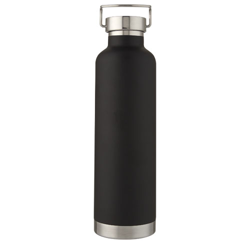 Thor 1 l Kupfer-Vakuum Isoliersportflasche - schwarz