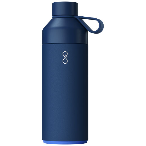 Big Ocean Bottle 1 L vakuumisolierte Flasche - ozeanblau