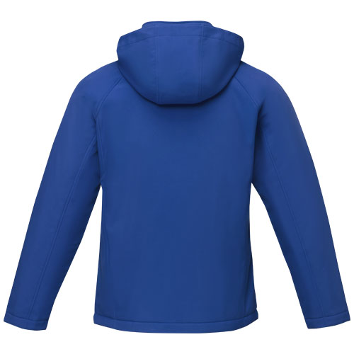 Notus wattierte Softshell Herrenjacke - blau / S