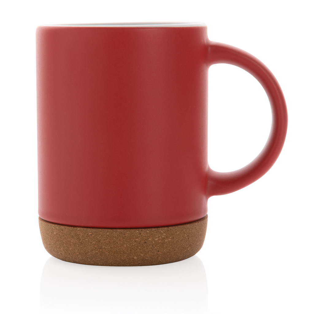 Keramikbecher mit Korkboden, 280ml
