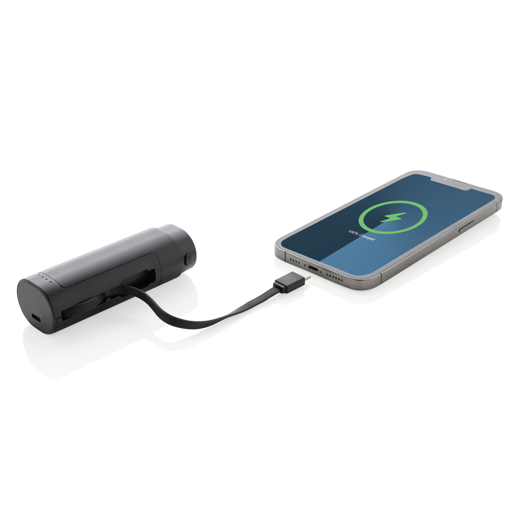 CycleCell 5000mah Powerbank mit herausnehmbarer Batterie
