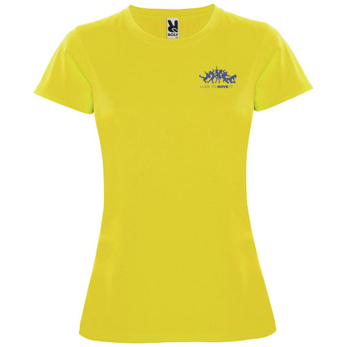 Montecarlo 150 g/m² Sport T-Shirt für Damen - gelb / S