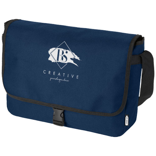 Retrend RPET Schultertasche 6L - navy