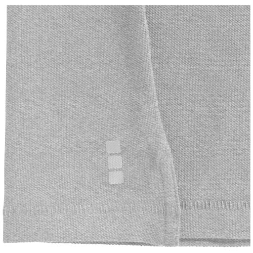 Calgary 180 g/m² Langarm Poloshirt für Damen - grau meliert / XXL