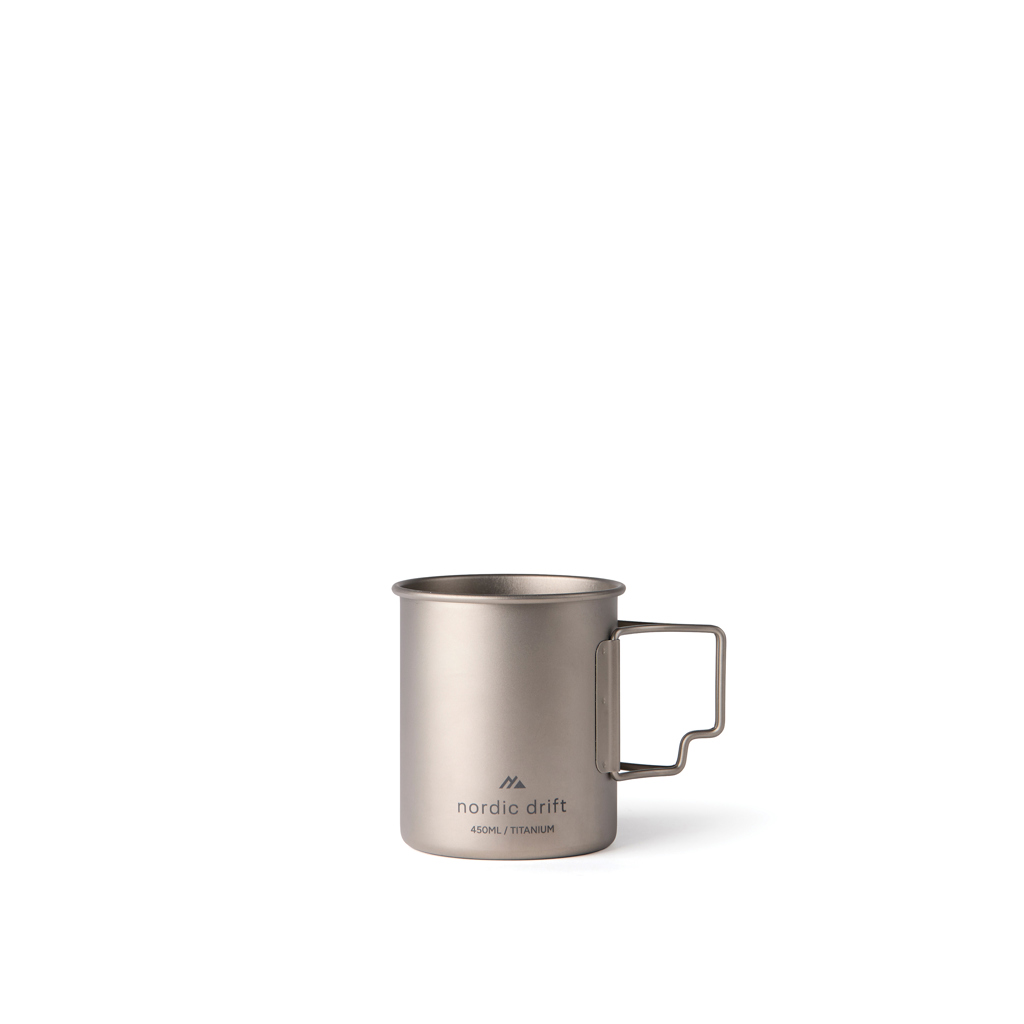 Nordic Drift Trail Ultraleichte Titan-Becher 450ml