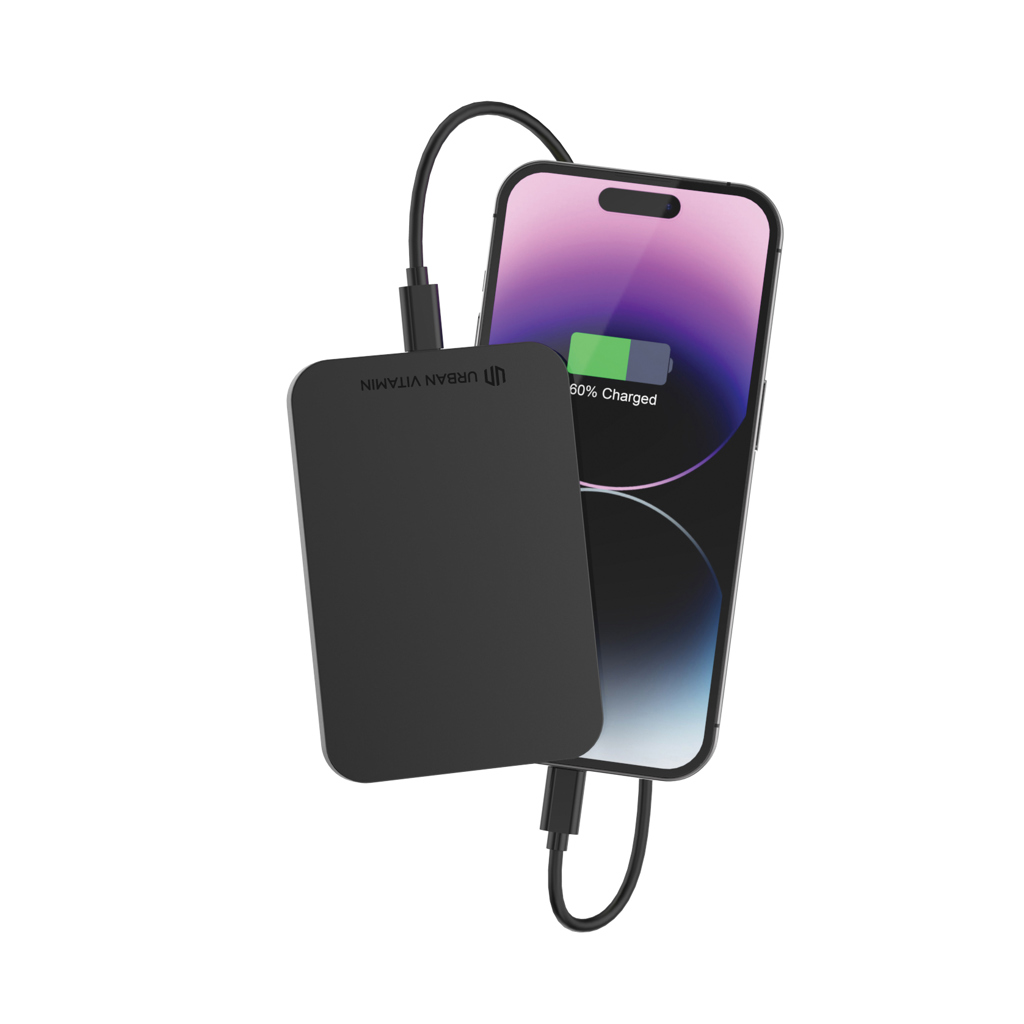 Urban Vitamin Burbank 3000mAh Powerbank aus RCS Plastik/Alu