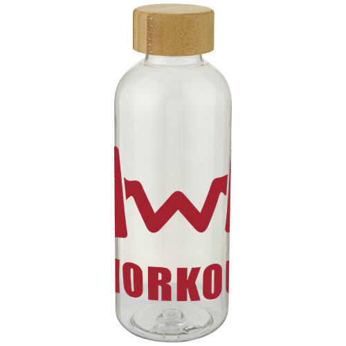 Ziggs 650 ml Sportflasche aus recyceltem Kunststoff - transparent