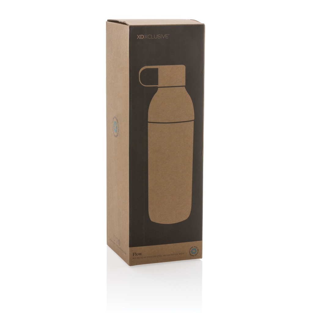 Flow Vakuumflasche aus RCS recyceltem Stainless-Steel