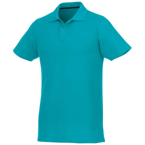 Helios 180 g/m² Poloshirt für Herren - aquablau / L