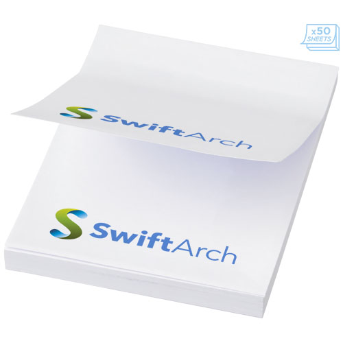 Sticky-Mate® Haftnotizen 50 x 75 mm - weiss / 25 Seiten