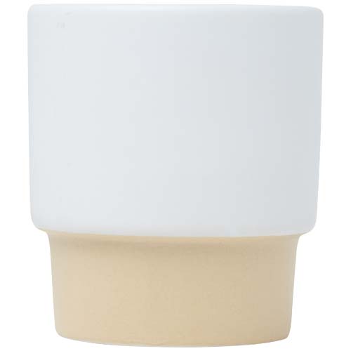 Olympia 130 ml stapelbarer Expresso Becher mit Tonboden - weiss