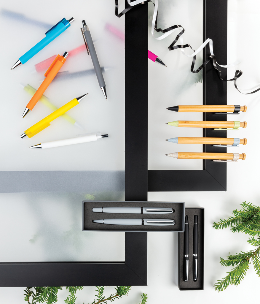 X8 Stift mit Smooth-Touch aus RCS recyceltem ABS