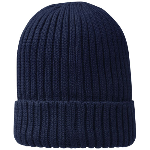 Ives Strickmütze aus Bio Baumwolle - navy