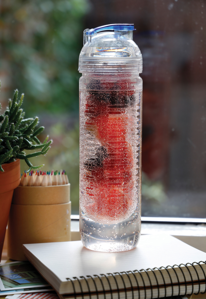 Wasserflasche mit Aromafach
