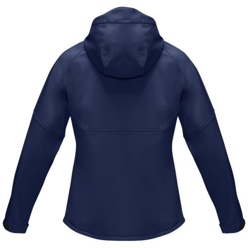 Coltan Softshelljacke aus recyceltem Material für Damen - navy / XS