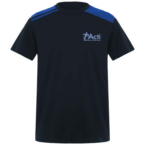 Expedition Kurzärmeliges T-Shirt für Herren, 160 g/m2 - marineblau / royalblau / S